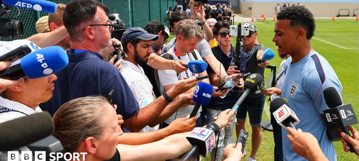 Five and a half hours that left England’s World Cup tie in chaos