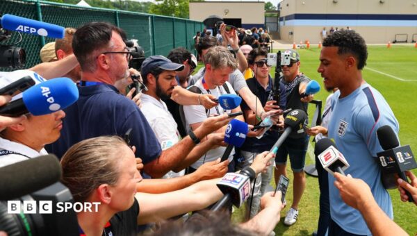Five and a half hours that left England’s World Cup tie in chaos