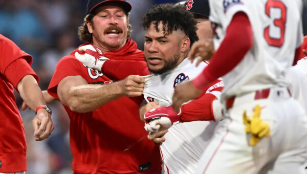 Cade Cavalli chirps at Willson Contreras after strikeout, prompting benches to clear, multiple ejections between Red Sox, Nationals