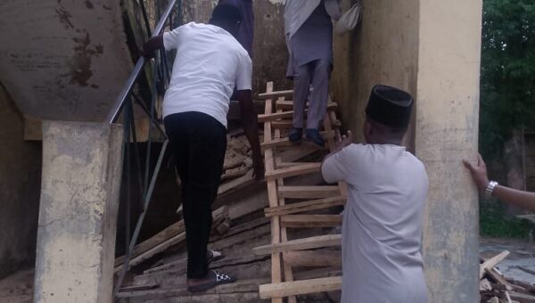 300 students escape unhurt as staircase collapses at Kano girls’ school