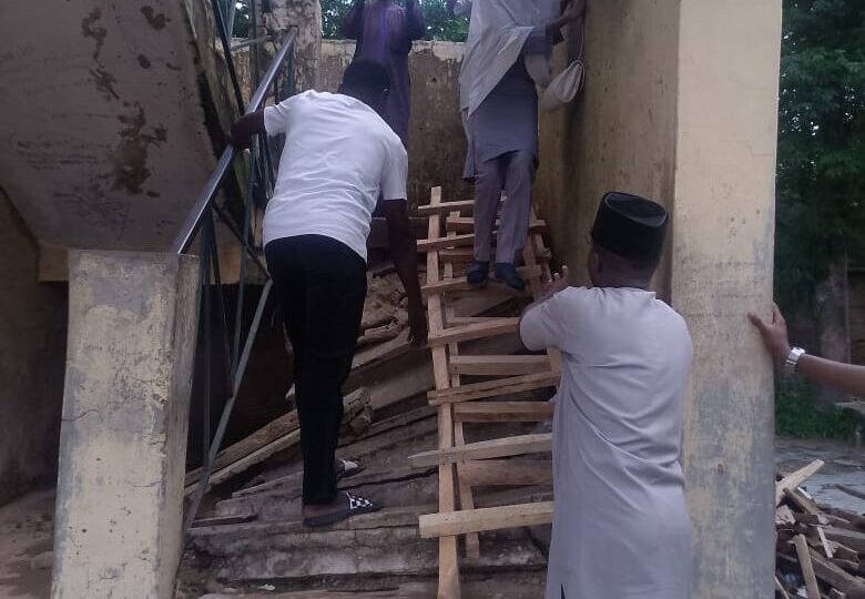 300 students escape unhurt as staircase collapses at Kano girls’ school