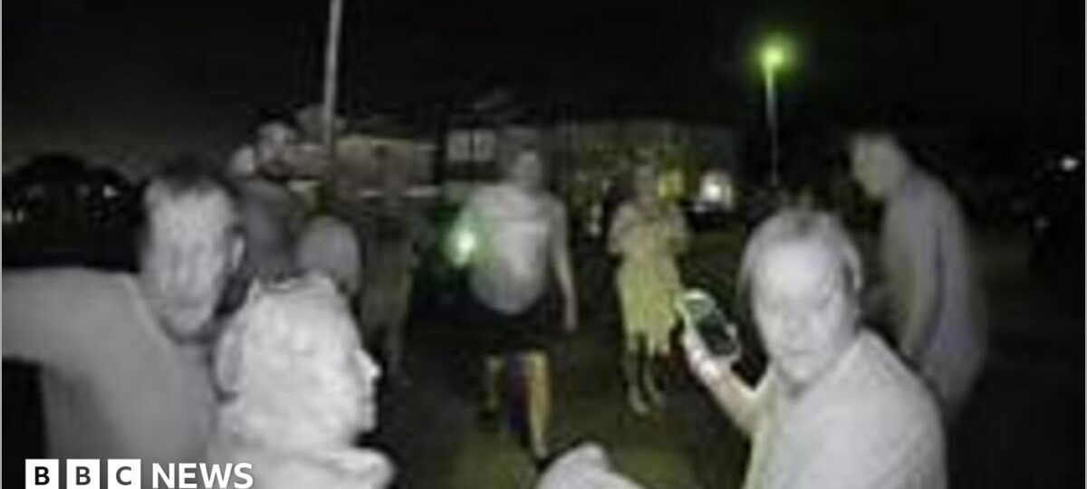 Doorbell camera helps neighbours pull woman from fire