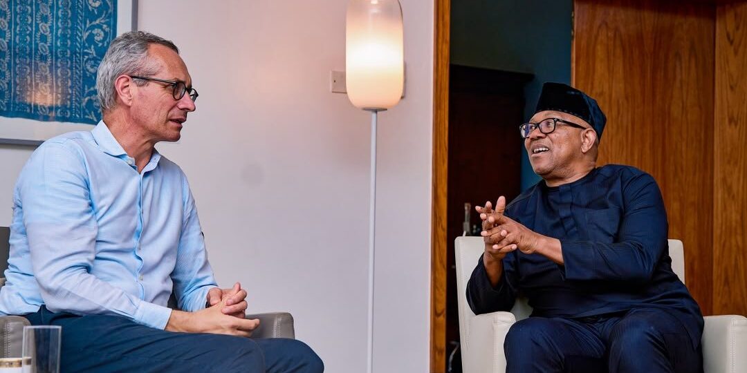 Peter Obi meets Swiss Ambassador to Nigeria, reveals discussion details