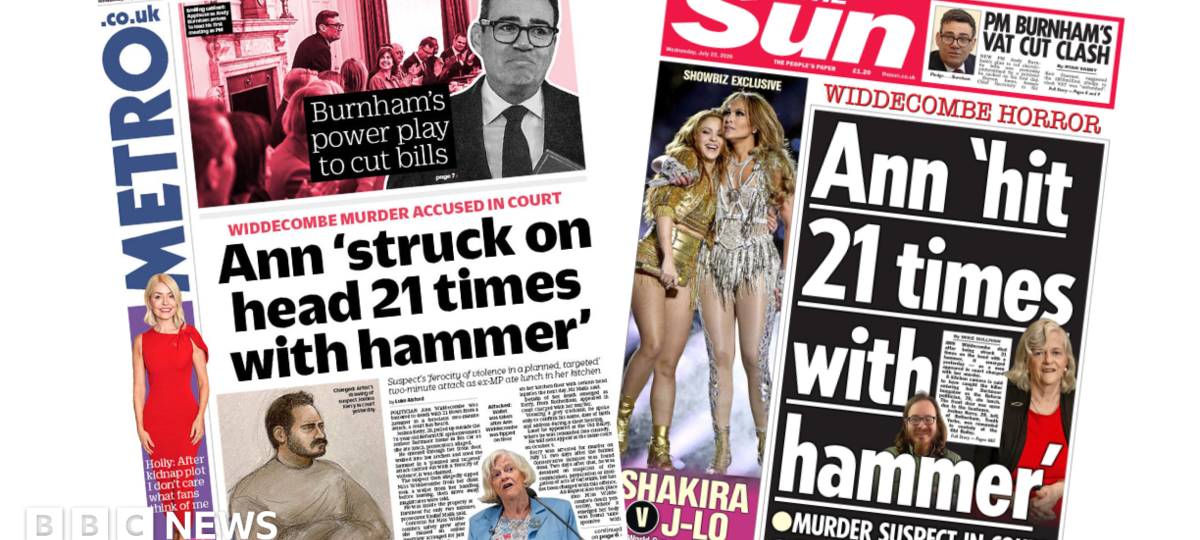 'Burnham's power play' and Widdecombe 'hit 21 times with a hammer'