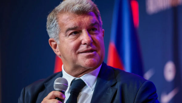 Joan Laporta uses US World Cup trip to strengthen Barcelona’s business and football ties