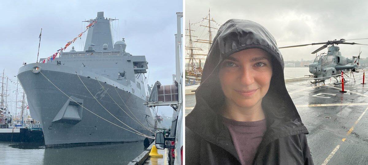 I toured the USS Arlington, an active US Navy warship. Here are the photos I was allowed to take.