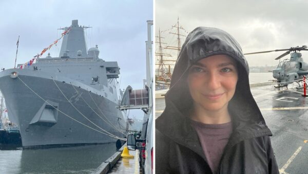 I toured the USS Arlington, an active US Navy warship. Here are the photos I was allowed to take.