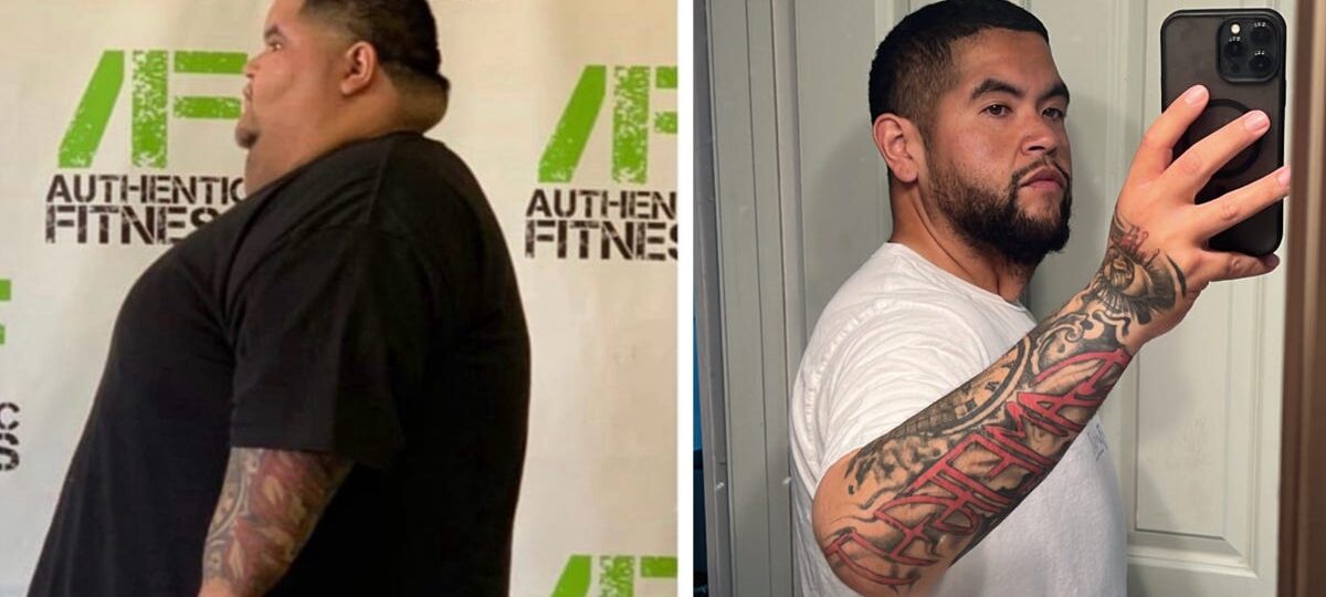 I lost nearly 350 pounds without surgery or GLP-1s. It started with wall pushups and a trainer.