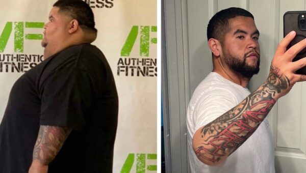 I lost nearly 350 pounds without surgery or GLP-1s. It started with wall pushups and a trainer.