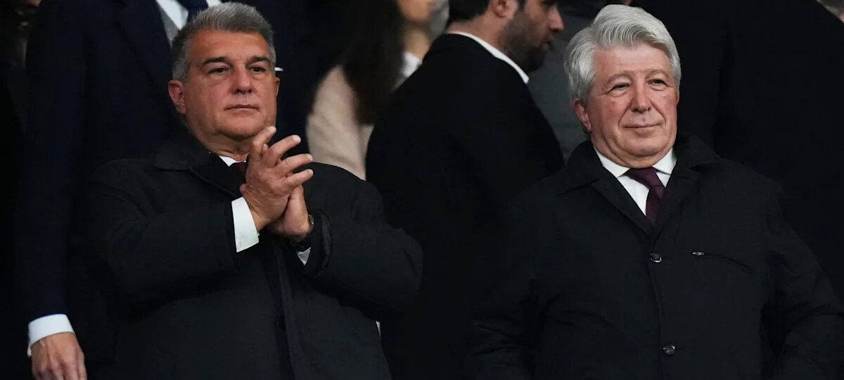 Atletico Madrid president shuts down Barcelona’s Julian Alvarez pursuit: ‘Laporta knows where Alvarez will play’