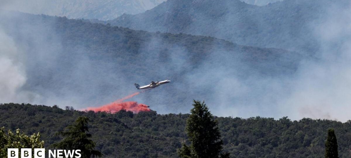 Wildfire in southern France forces evacuation of 10,000 people