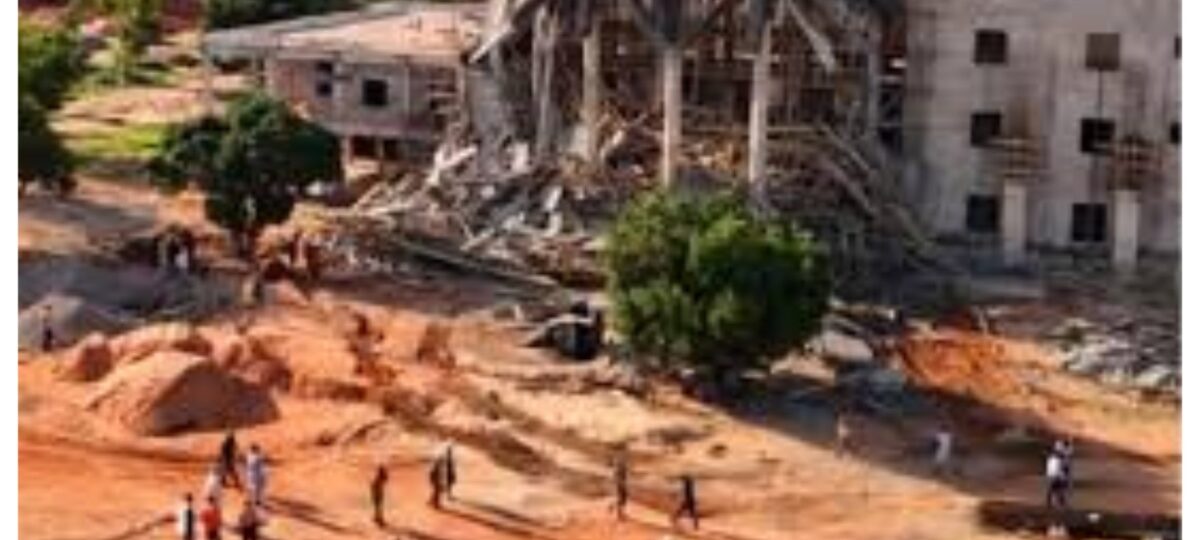 Assembly complex collapse kills one, injures seven in Gombe
