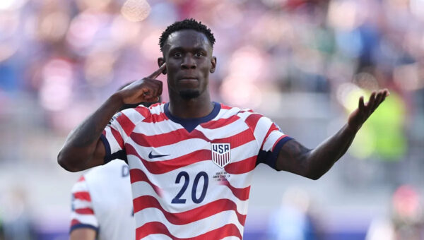 How LeBron James reacted to USMNT star Folarin Balogun copying his iconic celebration at World Cup