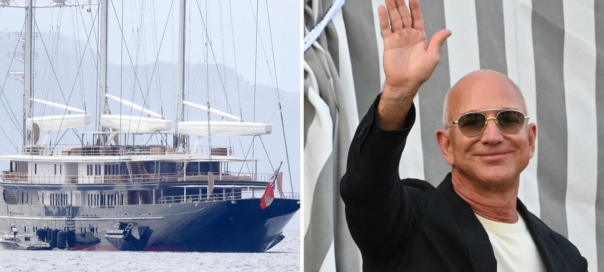 The superyachts of tech’s richest billionaires, from Jeff Bezos’ Koru to Sergey Brin’s Dragonfly