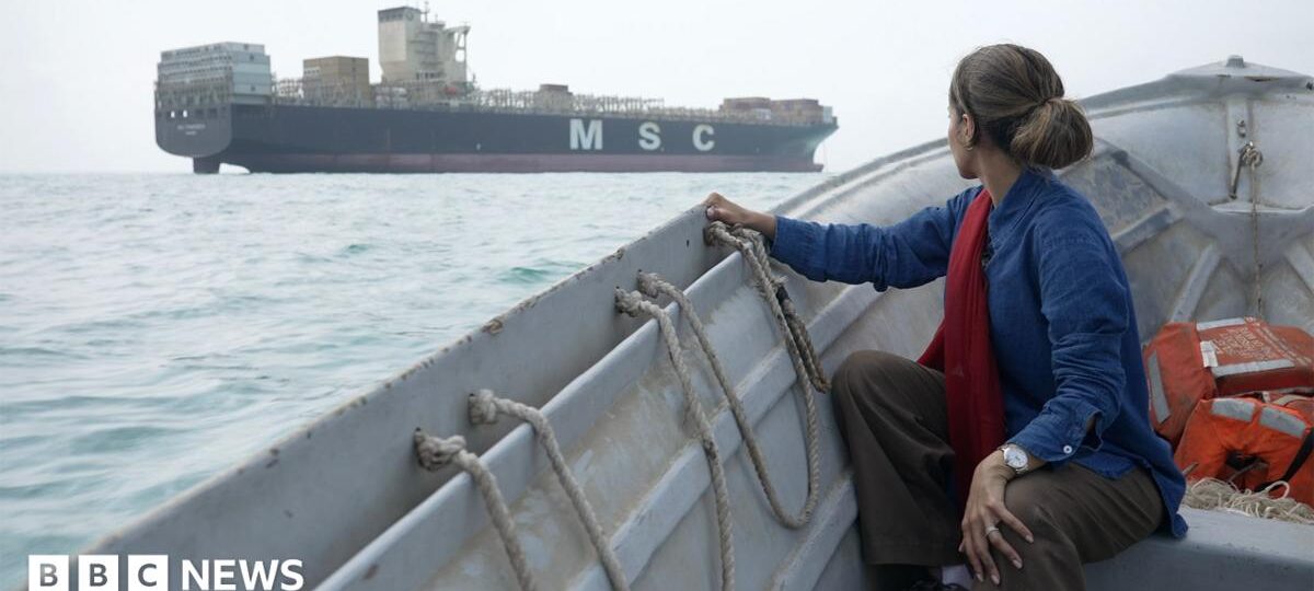 On the Strait of Hormuz, BBC finds seized ships and shark fishermen as uneasy calm returns
