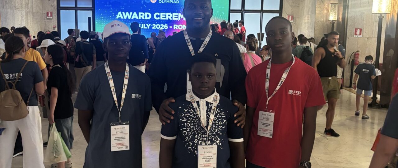 Three Nigerian kids win gold in international STEM Olympiad competition