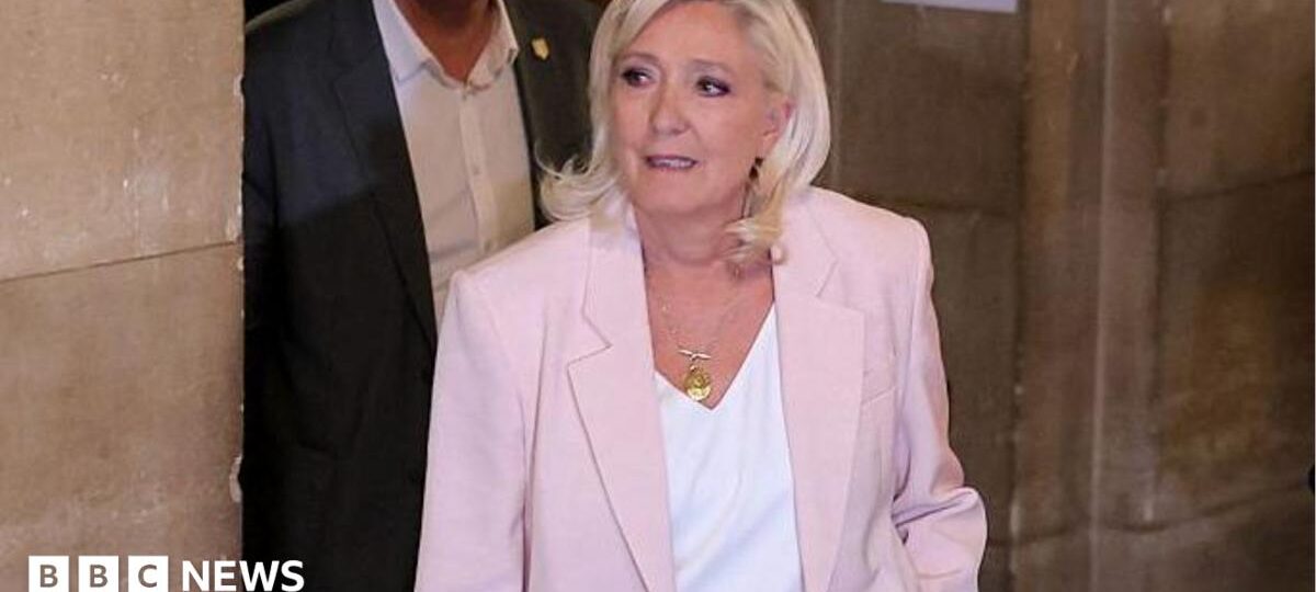 Marine Le Pen found guilty, but court clears way for presidential run if she wears tag