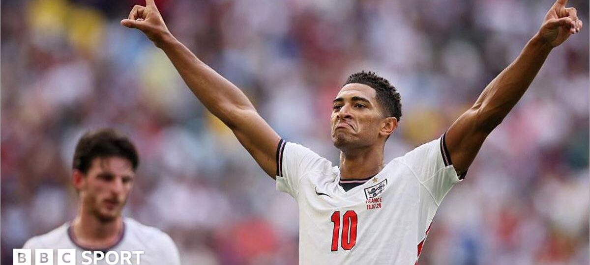 Bellingham breaks England World Cup goals record