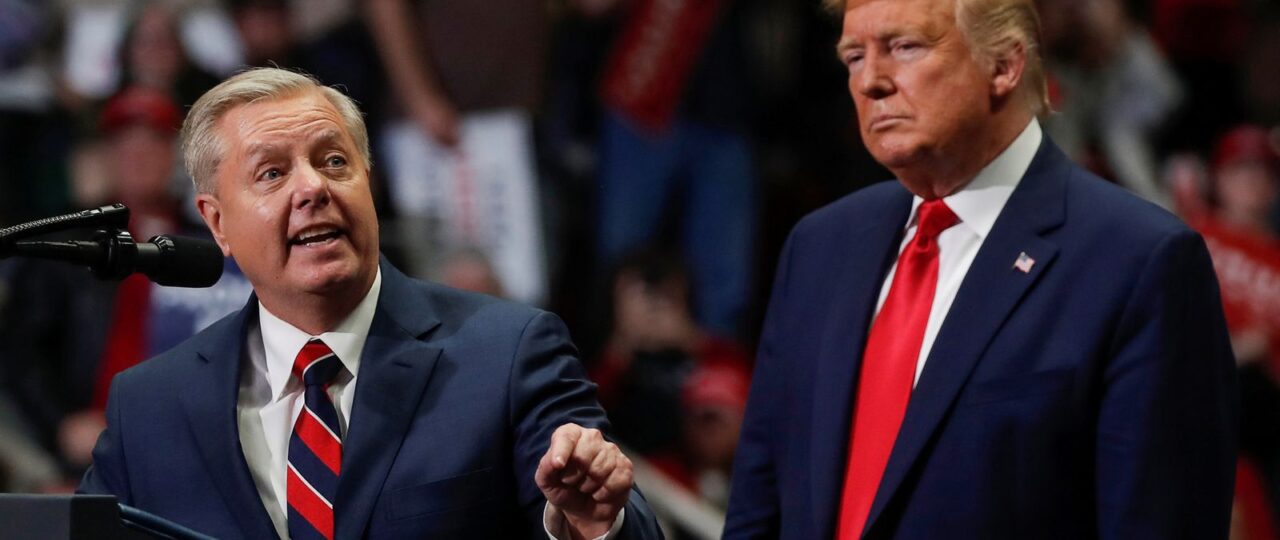 Trump pays tribute to late Senator Lindsey Graham, calls him ‘one of the greatest people’