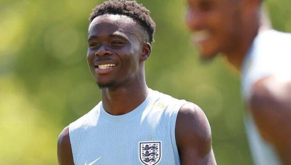 Saka ‘ready to go’ for England