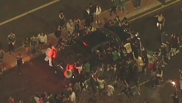 Mexico's World Cup loss doesn't stop fans from celebrating across Southern California