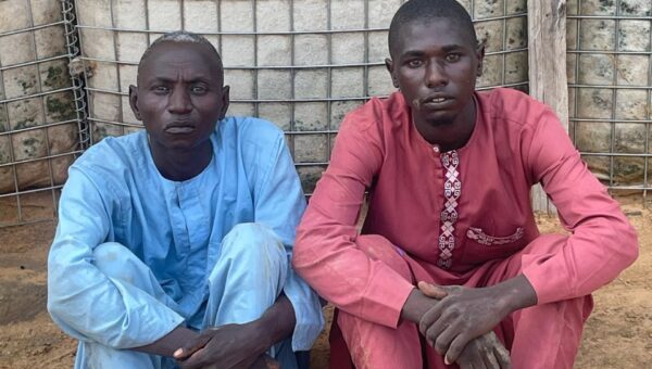 Troops arrest two suspected ISWAP collaborators in Borno [PHOTOS]