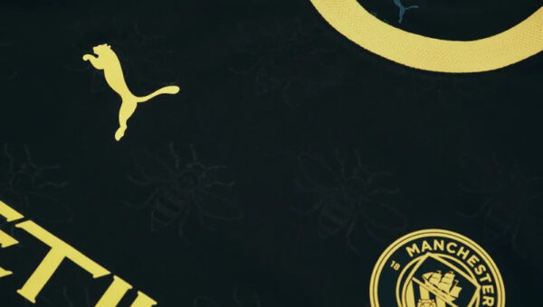 Manchester City unveil their new away kit!