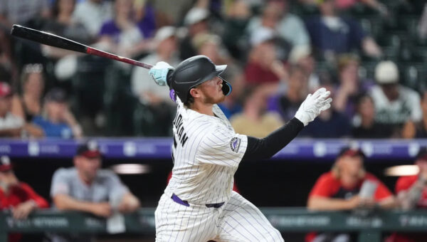 Hunter Goodman’s go-ahead homer in 8th inning lifts Rockies to 8-7 victory over Nationals