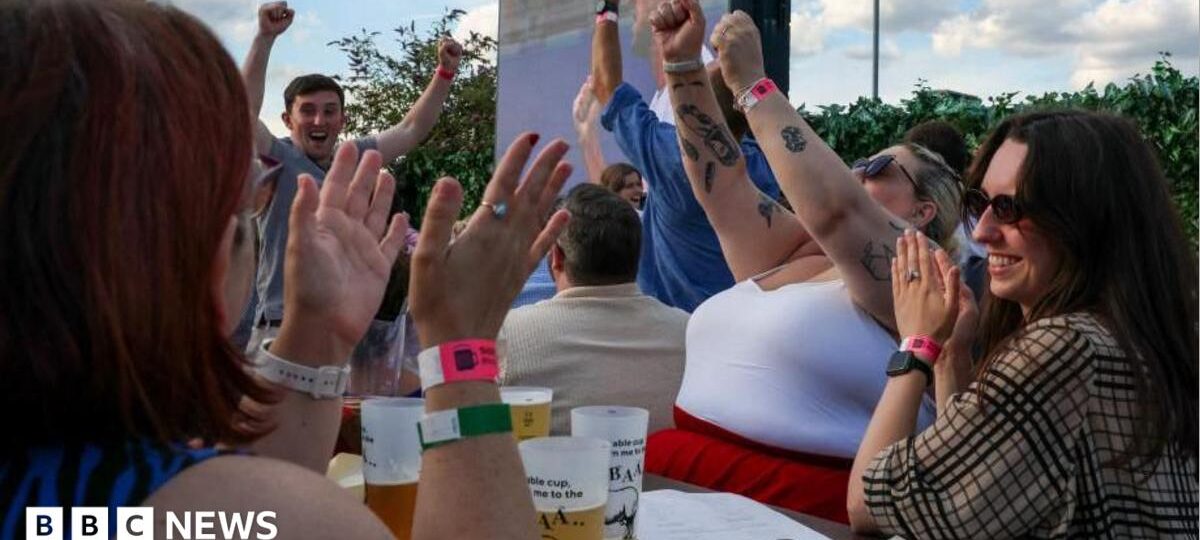 Police criticise timing of decision on pubs staying open for England match