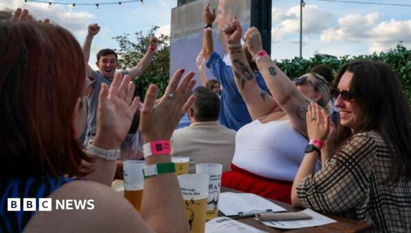 Police criticise timing of decision on pubs staying open for England match