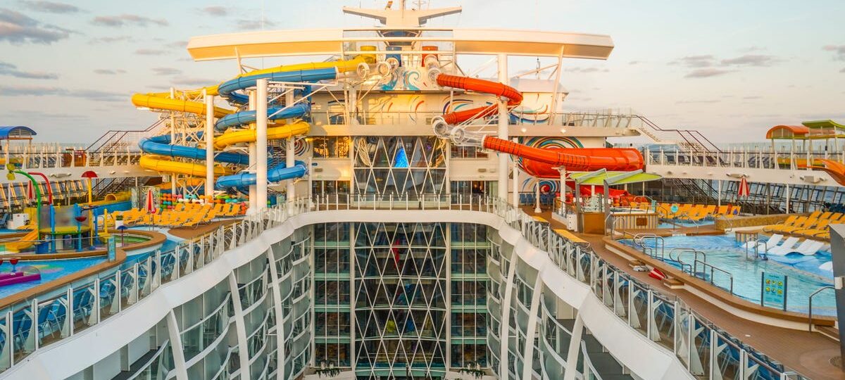 Step aboard Royal Caribbean's Wonder of the Seas, a mega cruise ship that has 8 'neighborhoods' spread across 18 decks