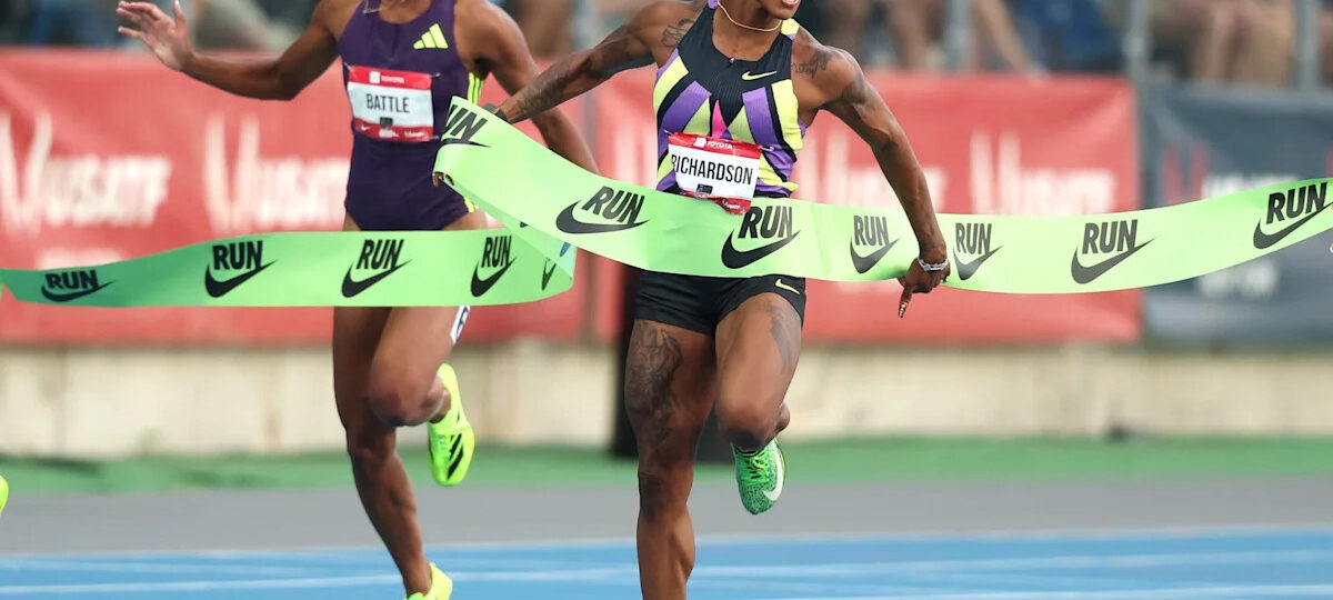 Sha'Carri Richardson wins 100 at USA Track and Field Championships