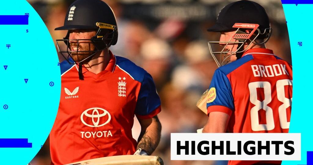 England thrash India as Brook shines in Bristol to secure series win