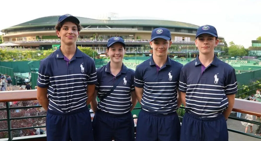 Pupils enjoy 'once in a lifetime' Wimbledon role