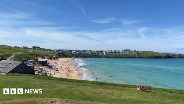 Man and woman die after being pulled from sea off Cornish beach