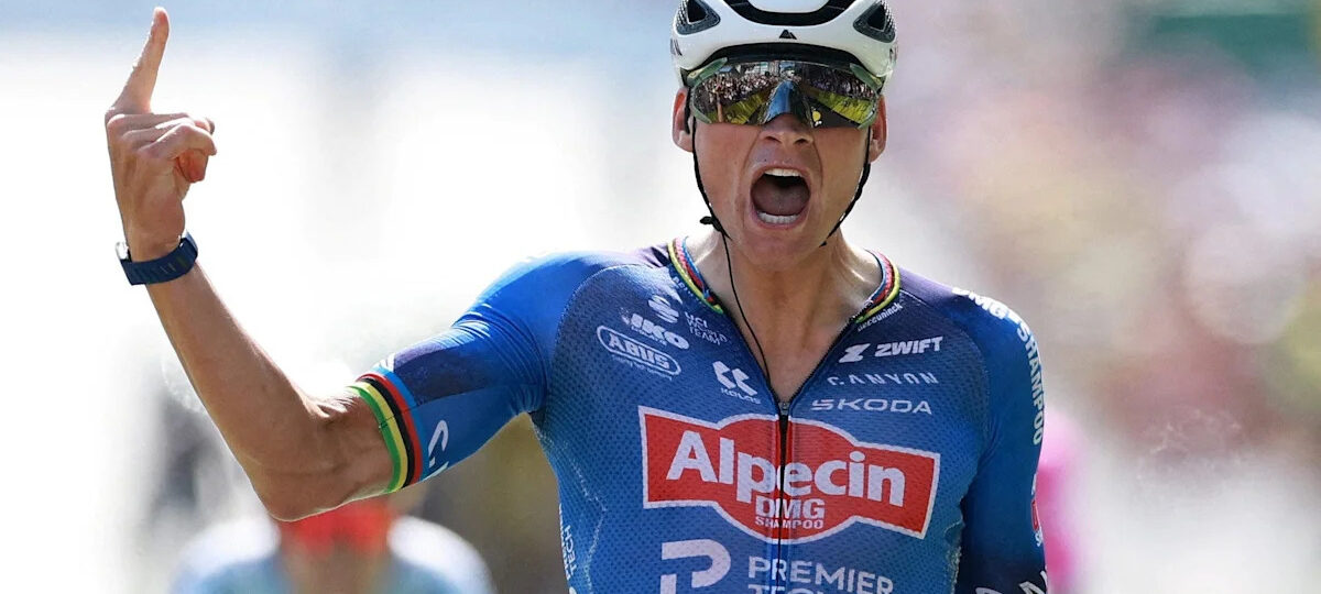 Tour de France Stage 9 winner: Mathieu van der Poel triumphs in late scramble