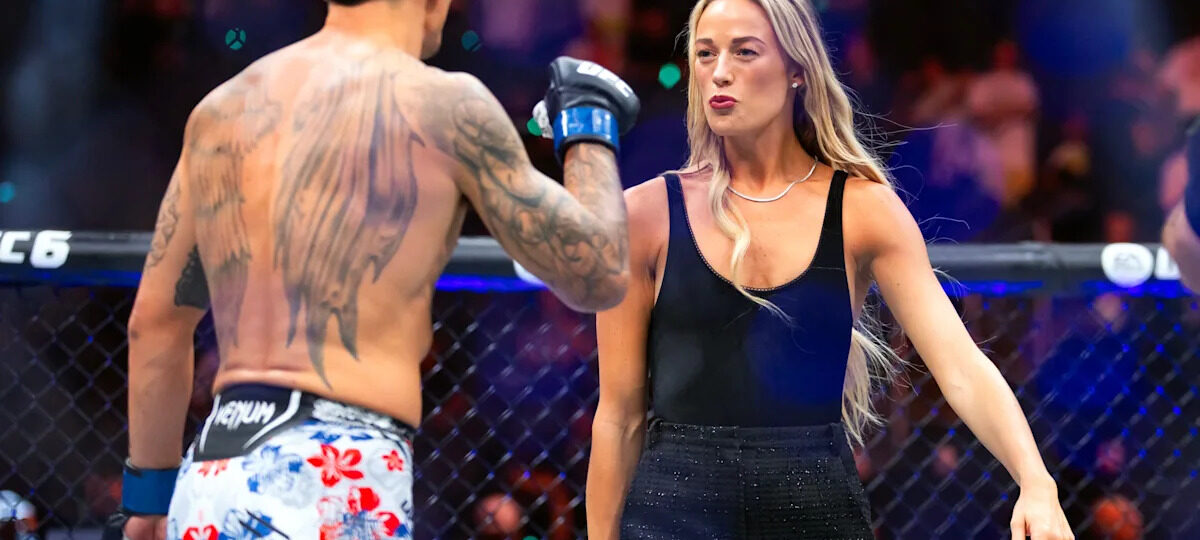 Dana White hilariously explains Sophie Cunningham's ring girl gig at Conor McGregor fight