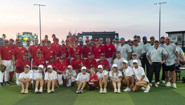 Volusia County Fire beats Sheriff's Office in 1st charity softball game