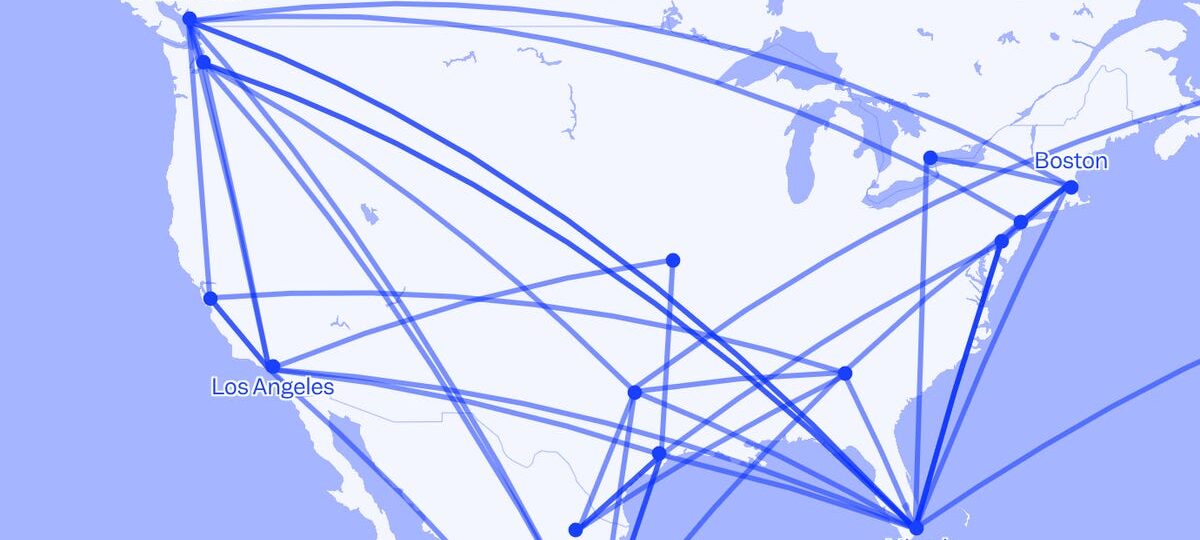 Mapped: How FIFA's president criss-crossed North America on a private jet to watch over 40 World Cup games in 39 days