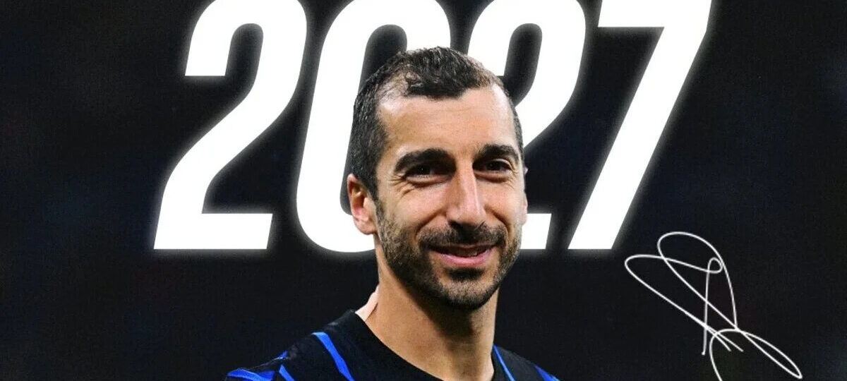 Official: Inter hand new contract extension to 37-year-old Mkhitaryan