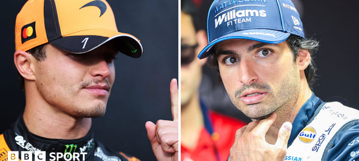 Complete weekend for Norris but poor result for Sainz - driver ratings