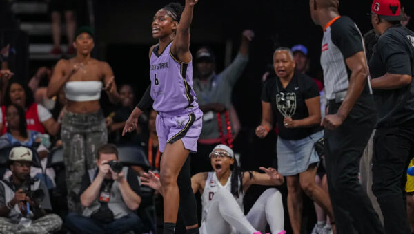 Dream star Allisha Gray calls out ‘trash’ referees during in-game interview
