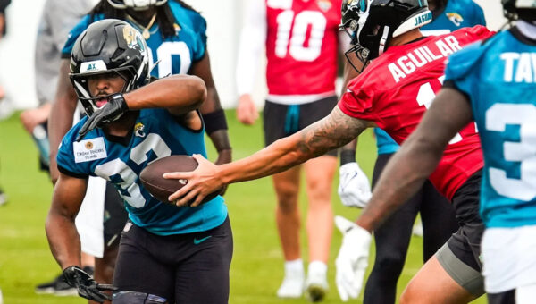 Bhayshul Tuten makes strong opening statement at Jaguars camp