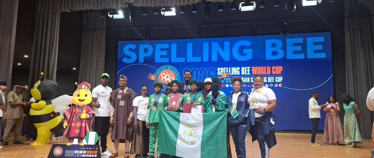 Team Nigeria wins gold at 2026 Spelling Bee World Cup in China
