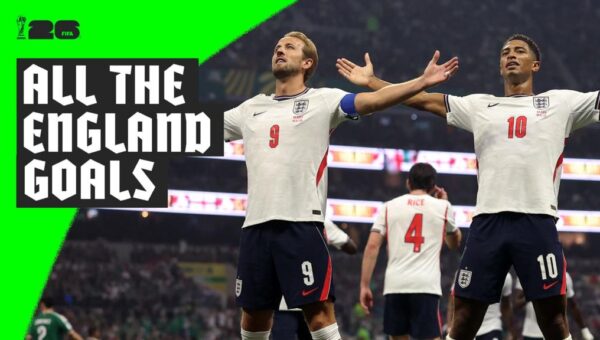 All the goals from England’s 2026 World Cup campaign so far