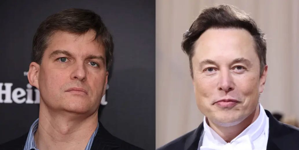 Elon Musk predicts AI will create abundance and make work optional. 'Big Short' Michael Burry sees 'revolution' first.