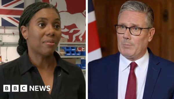 Watch: ‘Shocked’ Starmer and Badenoch react to murder investigation