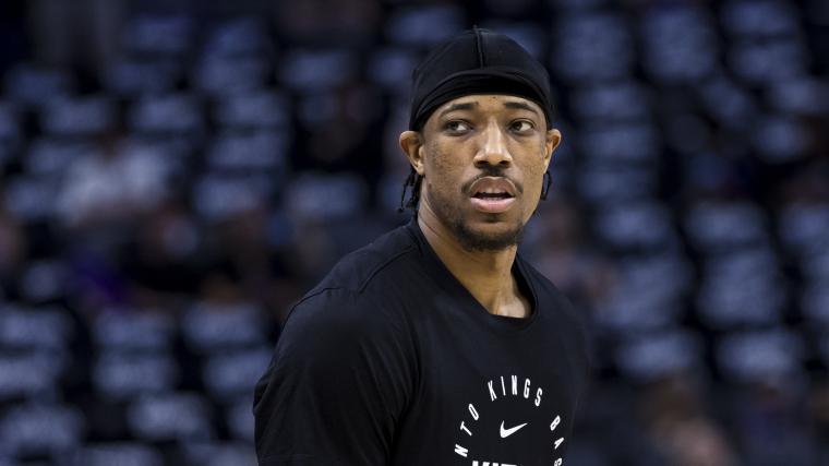 DeMar DeRozan has been linked to the Miami Heat after a potential buyout