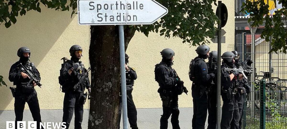 Teenager arrested after two girls, 13, seriously injured in German school attack