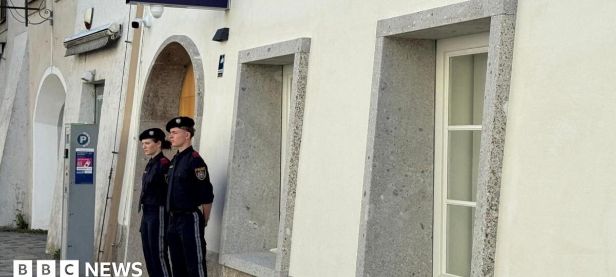 Police station opens at Hitler's birthplace in bid to rid site of Nazi link
